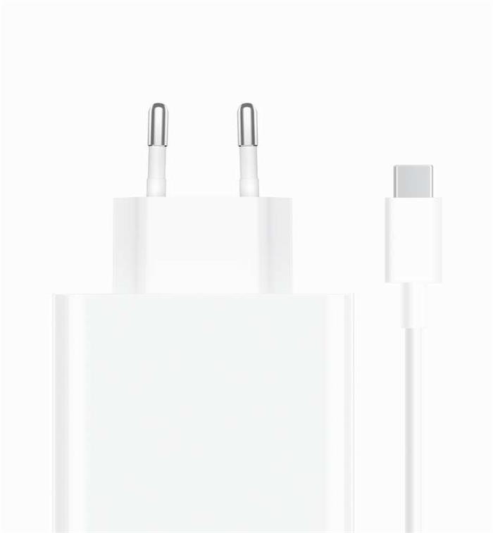 Xiaomi 33W USB nabíječka + USB-C kabel, bílá