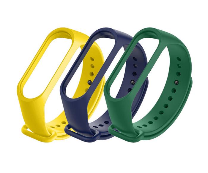 Xiaomi Mi Band Strap 5/6 (midnight blue, dark green, yellow)