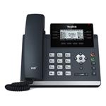 Yealink SIP-T42U SIP telefon, PoE, 2,7" 192x64 LCD, 15 prog.tl.,2xUSB, GigE