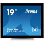 19" iiyama T1932MSC-W5AG: IPS, SXGA, capacitive, 10P, 300cd/m2, VGA, HDMI, DP, bílý