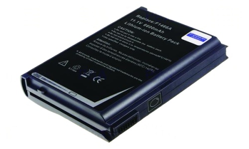 2-Power baterie HP/COMPAQ OmniBook 4100/4110/4111/4150 Series, Li-ion (12cell), 11.1V, 6600mAh