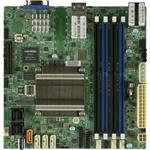 A2SDI mITX Atom C3758 (QAT, 25W, 8c@2,2GHz, pas.), PCI-E4,2×10GbE-T,4DDR4-2400,M.2,12sATA, IPMI~ 