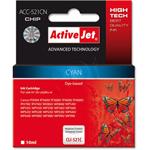ActiveJet náhrada za Canon CLI-521C, azurová, 10ml
