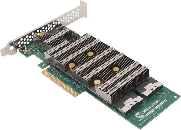 Adaptec SmartRAID Ultra 3258p-16i SAS4/NVMe4 RAID(0/1/5/6/10/50/60) 2×8654-8i,exp:240HD/32NVMe,8GB,PCI-E16g4 MD2