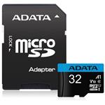 ADATA 32GB microSDHC karta, UHS-I A1, 85R/20W + adaptér