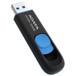 ADATA Dash Drive UV128 - 256GB, flash disk, USB 3.0, černo-modrý