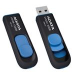 ADATA Dash Drive UV128 - 32GB, flash disk, USB 3.0, černý/modrý