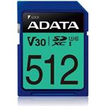 ADATA Premier Pro 512GB SDXC karta, UHS-I U3 V30S, 95R/60W