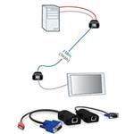 AdderLink LPV150 extender VGA po UTP, Full HD, 150m