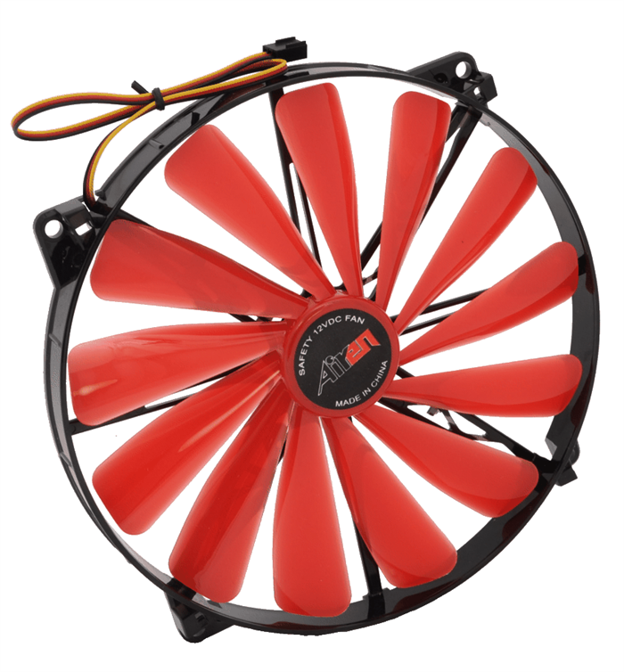 AIREN RedWingsGiantExtreme 200mm ventilátor, 850rpm, 3-pin