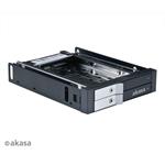 AKASA AK-IEN-03 2-bay 2.5" mobile rack 