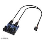 AKASA interní USB 2.0 hub