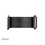 AKASA kabel RISER BLACK X2 Premium PCIe 3.0 x 16 Riser, 20cm