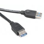 AKASA kabel USB 3.0 Type A-A 1,5m prodlužovací (A-M/A-F)