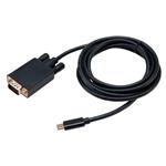 AKASA kabel USB-C na VGA, max. 1920x1080, 1.8m, černý