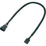 Akasa prodlužovací 4 pin kabel pro ventilátor, 30cm