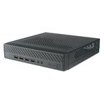 AKASA skříň Cypher MX / A-ITX38-M1B / Thin mini-ITX / 4x USB2.0 / černá