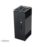 Akasa Turing, skříň pro NUC 8. generace, pasivní, černá