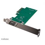 AKASA USB 3.2 řadič, 1x interní USB konektor (20-pin), PCIe 3.0