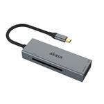 AKASA USB-C 3.0 čtečka karet