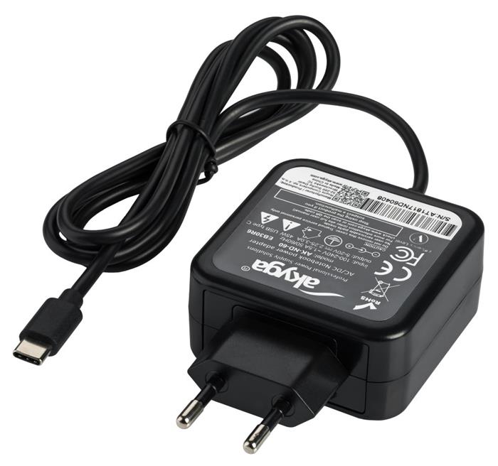 Akyga 45W nabíječka, 5V-20V, 2.25A-3A, konektor USB-C