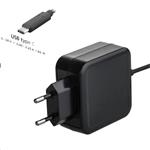 Akyga 65W USB-C napájecí adaptér, Quick Charge 3.0