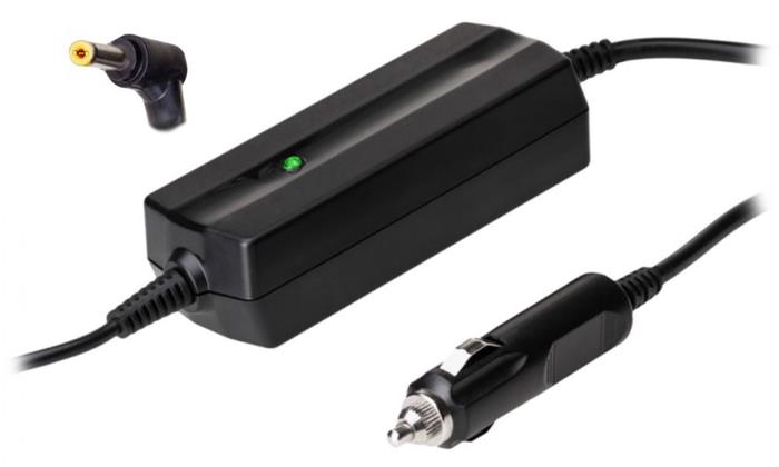 Akyga napájecí adaptér do auta/ 19V/ 4,74A/ 90W/ 4,8x1,7mm/ pro notebooky HP/ Compaq