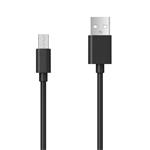 Aligator micro USB datový kabel, 2A, 1m, prodloužený konektor 9mm