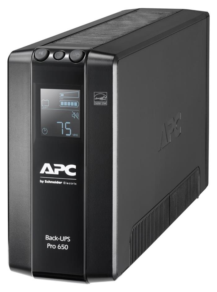 APC Back-UPS Pro 650VA (390W) 6 Outlets AVR LCD Interface