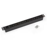 APC Basic Rack PDU, 1U, 16A, 208&230V, (12)C13