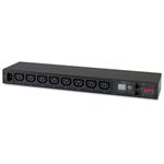 APC Rack PDU, Metered, 1U, 12A/208V, 10A/230V, C14 ->(8) C13