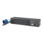 APC Rack PDU, Metered, 2U, 32A, 230V, IEC309 32A 2P+E -> (12) C13S & (4) C19 