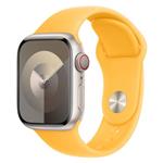 Apple 41mm paprskově žlutý sportovní řemínek – S/M