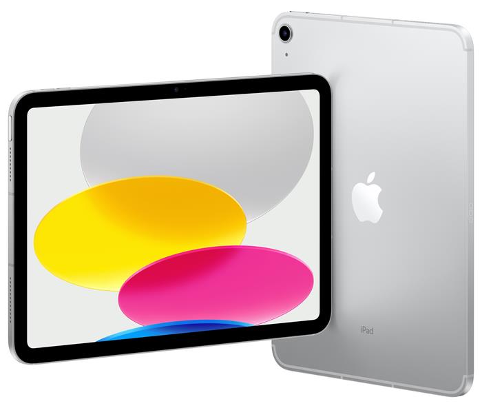 Apple iPad 10.9" Wi-Fi + Cell 64GB - stříbrný (2022)