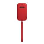 Apple Kožený návlek s MagSafe na iPhone 12 mini – Červený