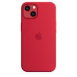 Apple Silikonový kryt s MagSafe na iPhone 13 – červený