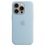 Apple silikonový kryt s MagSafe na iPhone 15 Pro – světle modrý
