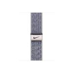 Apple Watch 41/40/38mm šedo-modrý provlékací sportovní řemínek Nike