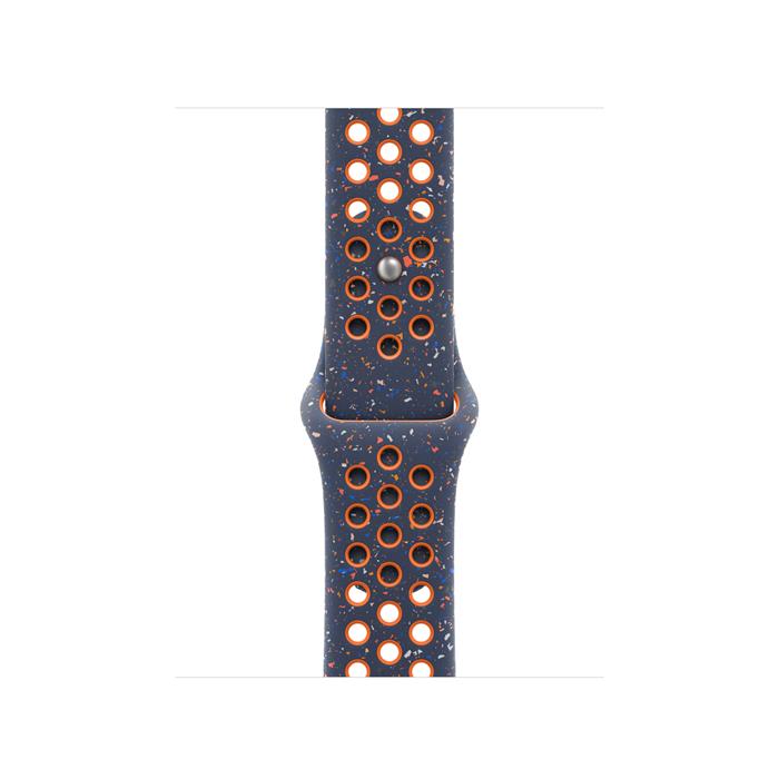 Apple Watch 42/41/40/38mm Blue Flame sportovní řemínek Nike S/M