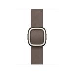 Apple Watch 42/41/40/38mm šedohnědý řemínek s moderní přezkou M