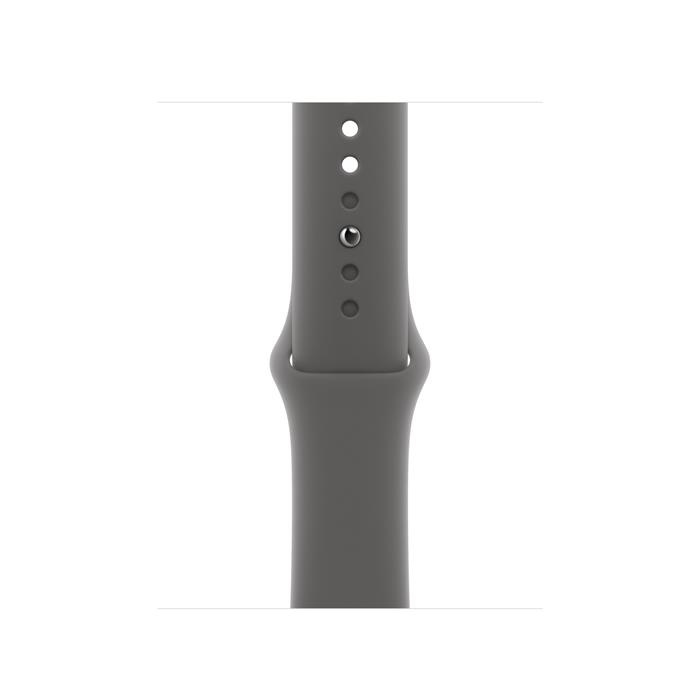Apple Watch 42/41/40/38mm skálově šedý sportovní řemínek S/M