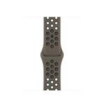 Apple Watch 45mm olivošedo/černý Nike sportovní řemínek