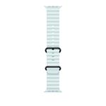 Apple Watch 49/44/45/46mm ledově modrý oceánský řemínek s černým titanem