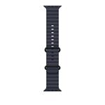 Apple Watch 49/44/45/46mm námořnicky modrý oceánský řemínek s černým titanem