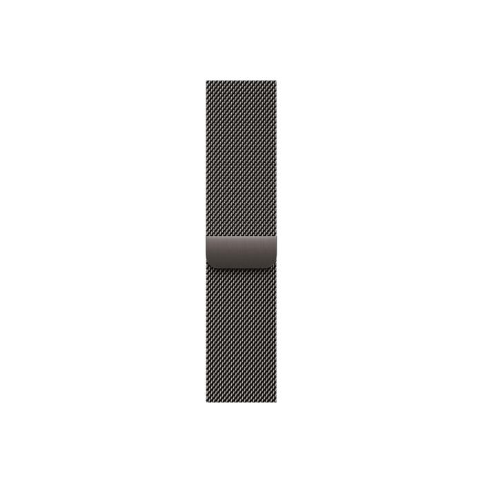 Apple Watch 49/46/45/44mm břidlicově šedý milánský tah S/M