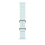 Apple Watch 49/46/45/44mm ledově modrý oceánský řemínek s přírodním titanem