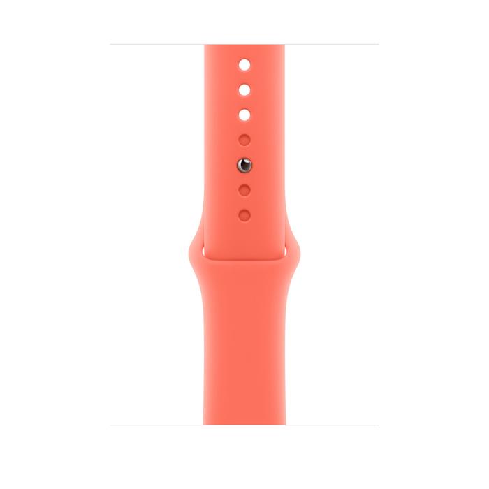 Apple Watch 49/46/45/44mm mandarinkový sportovní řemínek S/M