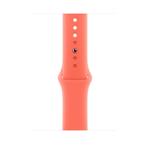 Apple Watch 49/46/45/44mm mandarinkový sportovní řemínek S/M