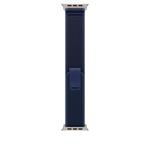 Apple Watch 49/46/45/44mm modrý trailový tah s přírodním titanem S/M