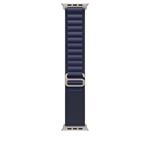 Apple Watch 49/46/45/44mm námořnicky modrý alpský tah s přírodním titanem M